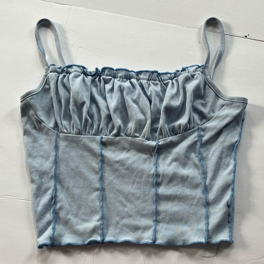 Cropped summer tank top